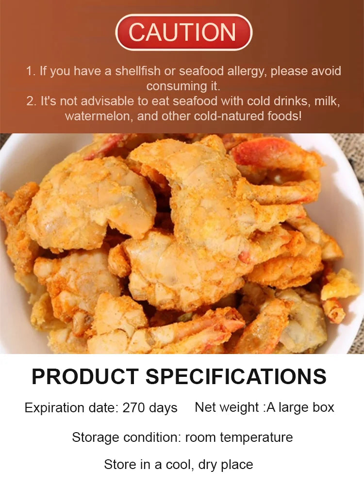🦀Alaskan Snow Crab Ready-to-EatCrispy Crab-Lily