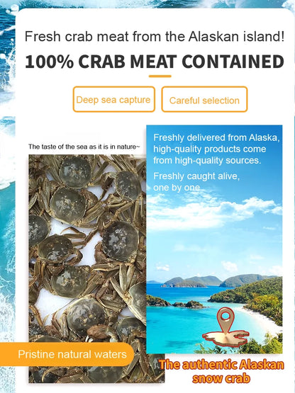Alaskan Snow Crab Ready-to-EatCrispy Crab-Lily