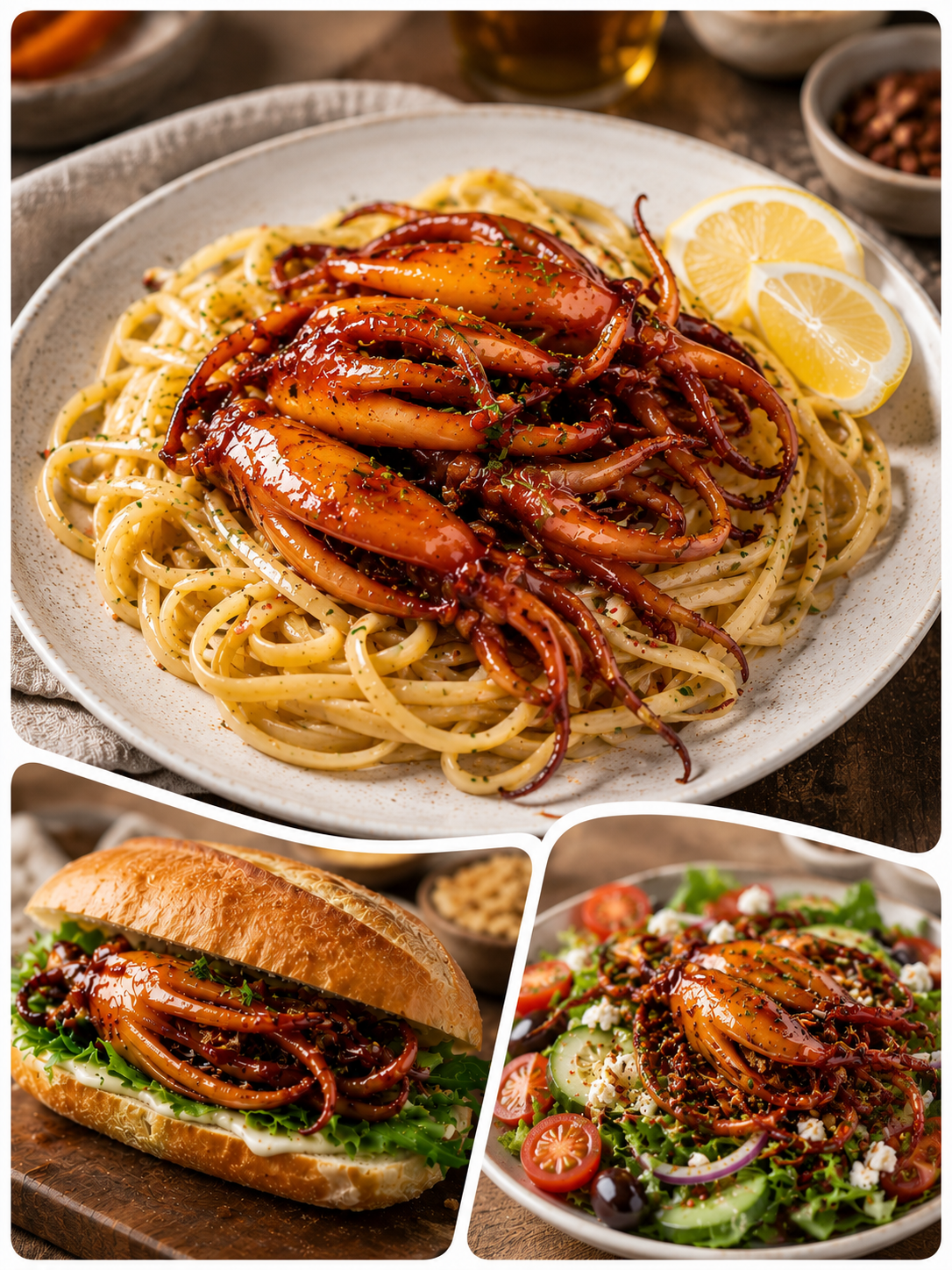 🦑BBQ Roasted Whole Squid Snack – Ready to Eat, Individually Wrapped-Lily
