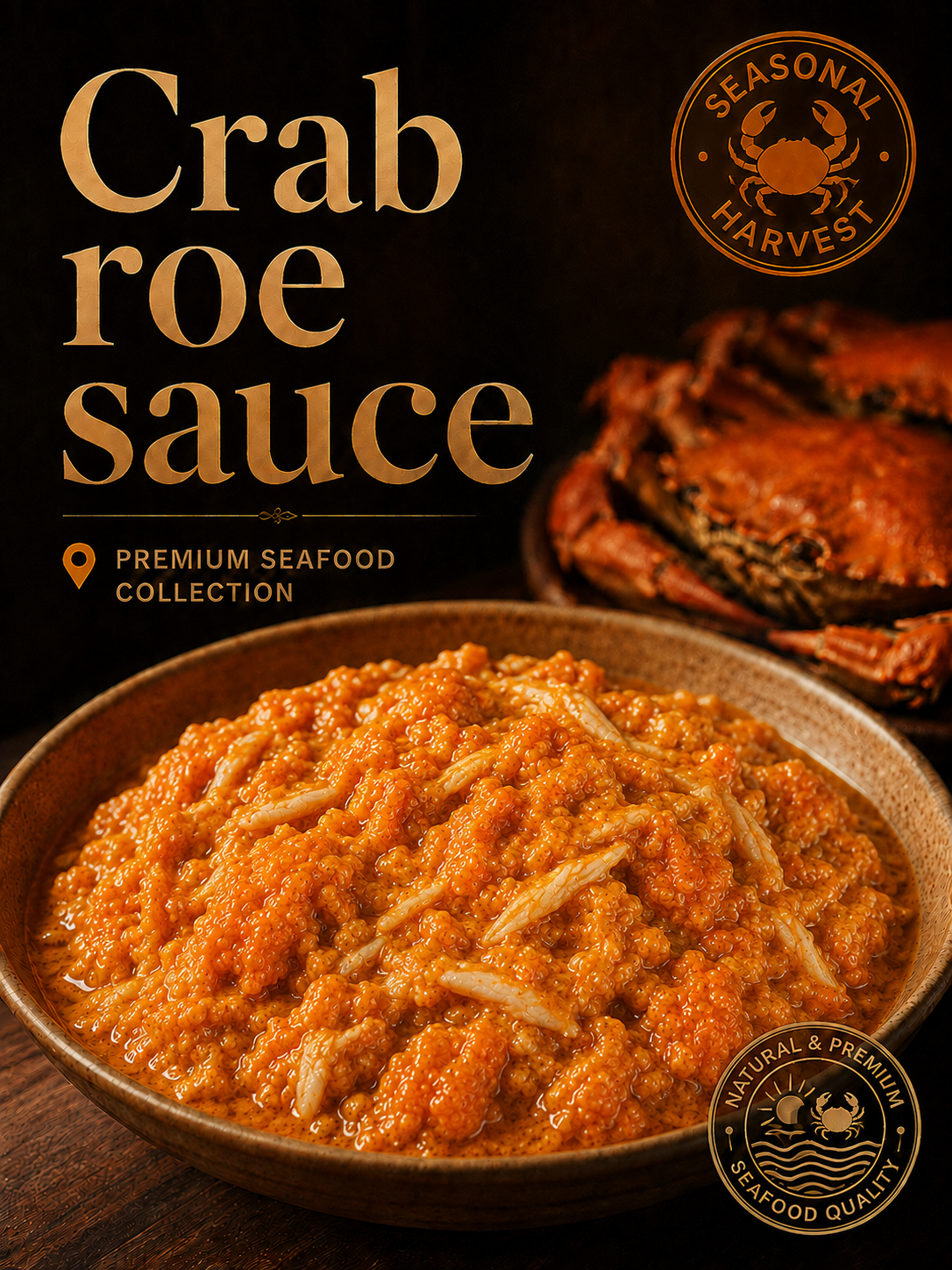 🦀Chesapeake Bay Maryland Blue Crab Roe Sauce-Lily