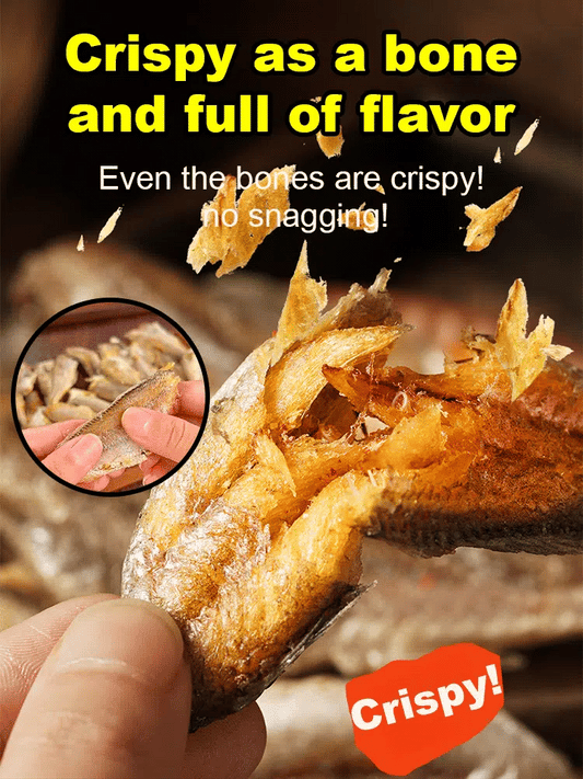 High-protein ready-to-eat deep-sea fish crisps-Lily