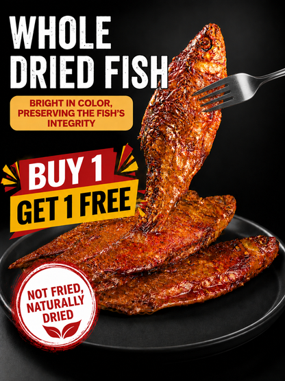 🐟️Gourmet Spicy Whole Fish | Vacuum-Sealed | High Protein Seafood Snack-Lily