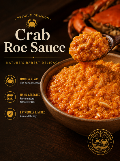 🦀Chesapeake Bay Maryland Blue Crab Roe Sauce-Lily