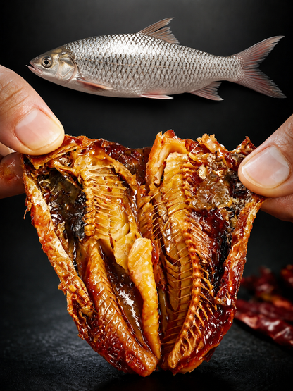 🐟️Gourmet Spicy Whole Fish | Vacuum-Sealed | High Protein Seafood Snack-Lily