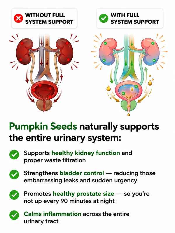 Pumpkin seed brittle – naturally strengthens the kidneys and protects the bladder from the inside out-Lily