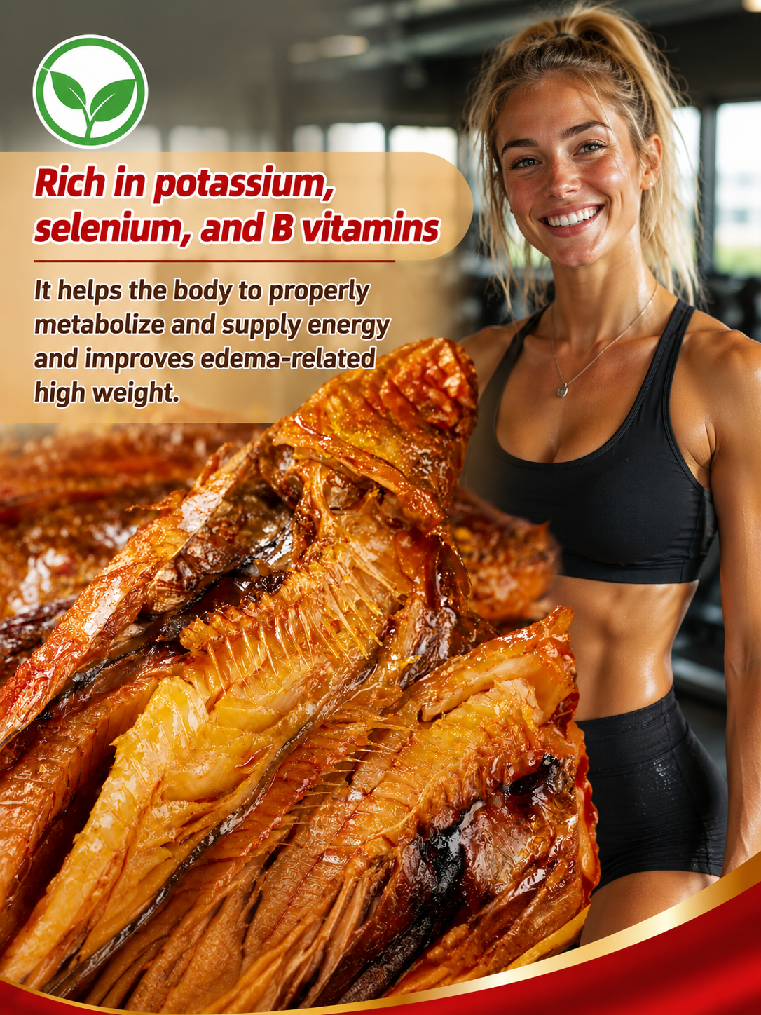 🐟️Gourmet Spicy Whole Fish | Vacuum-Sealed | High Protein Seafood Snack-Lily