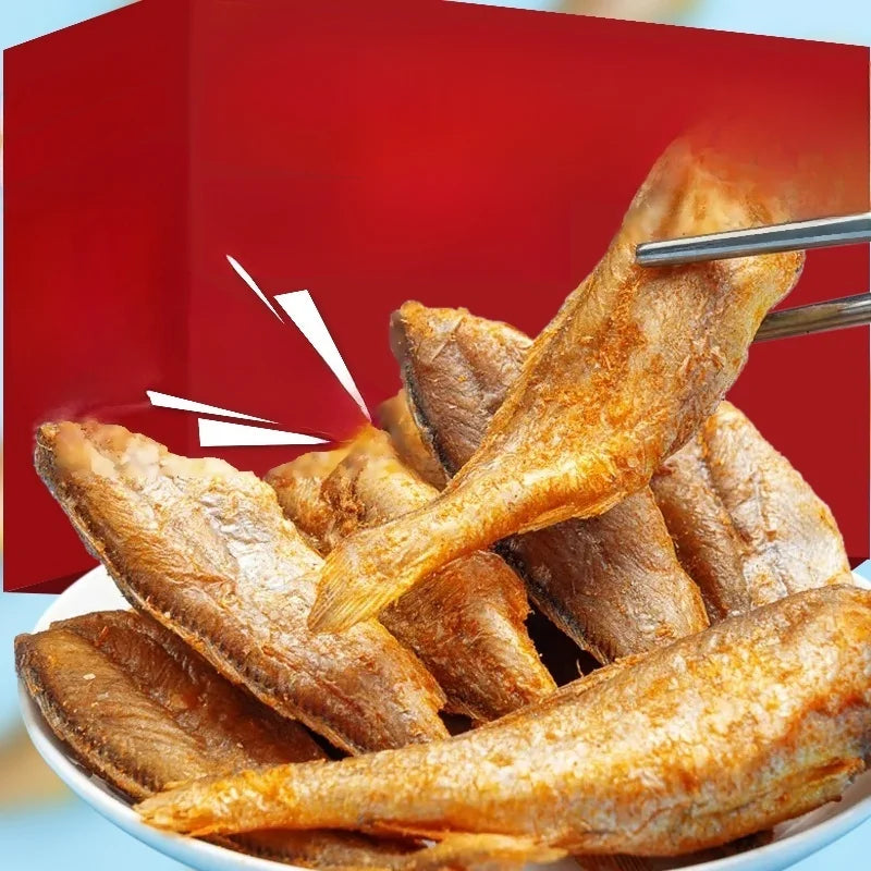 High-protein ready-to-eat deep-sea fish crisps-Lily