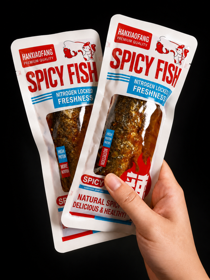 🐟️Gourmet Spicy Whole Fish | Vacuum-Sealed | High Protein Seafood Snack-Lily